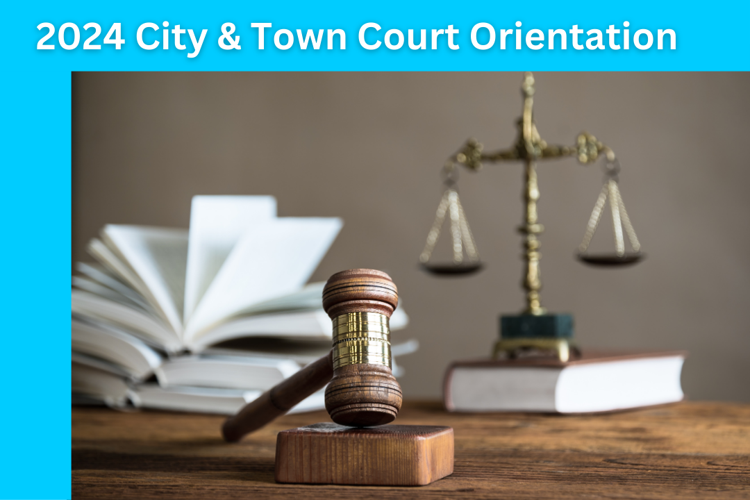 JUDICIALOFFICERS 2024 C T Orientation: Misdemeanors ORG in courts